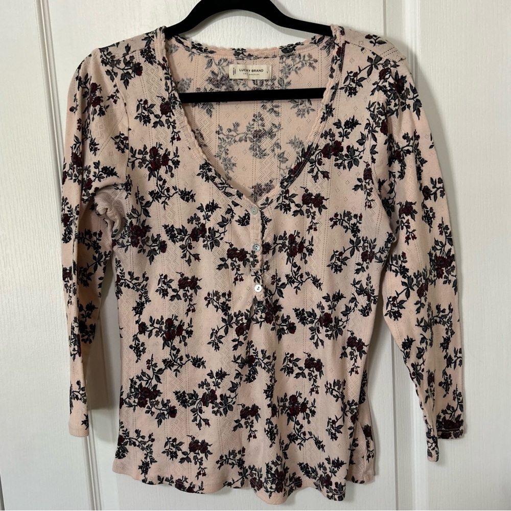 Lucky Brand floral top
